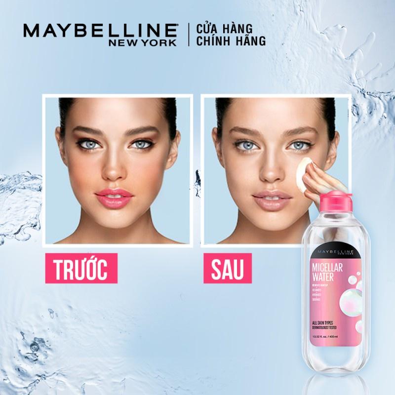 Nước tẩy trang Micellar Maybelline New York Micellar Water 4-in-1 400ml