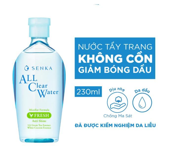 Nước tẩy trang Senka All Clear Water Fresh