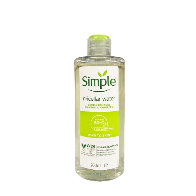 Nước tẩy trang Simple Cleansing Micellar Water