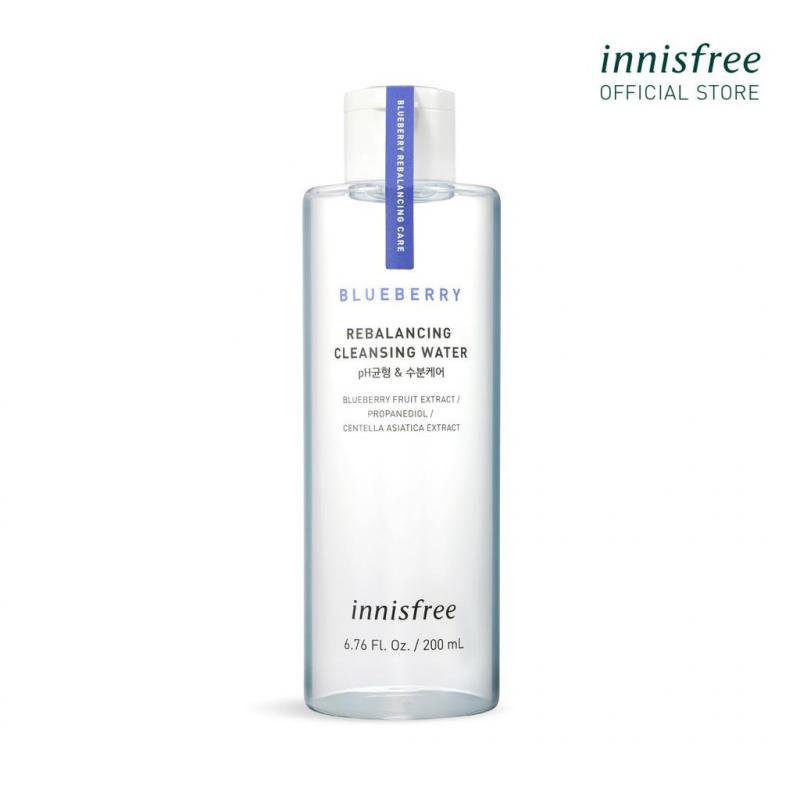 Nước tẩy trang từ blueberry innisfree Blueberry Rebalancing Cleansing Water 200ml