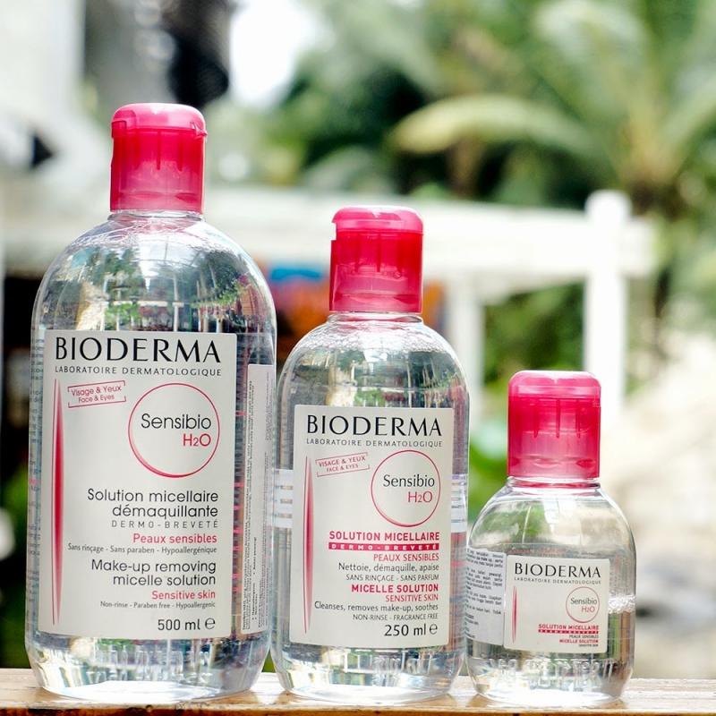 Bioderma là một loại tẩy trang được đánh giá rất cao, và có đủ 3 size theo nhu cầu của mỗi người