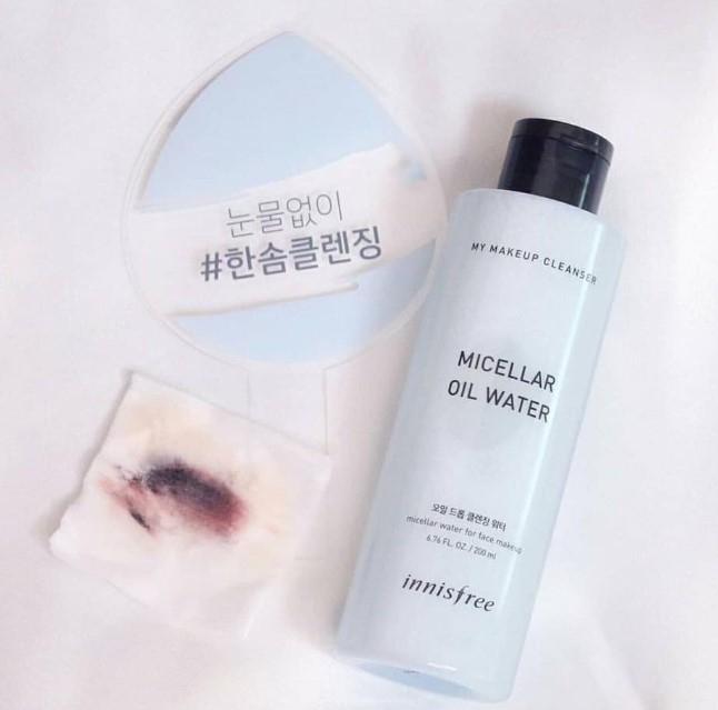 Nước tẩy trang Innisfree My Makeup Cleanser Micellar Oil Water