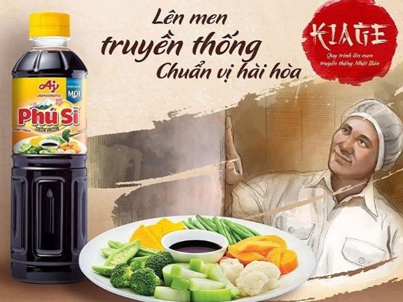 Nước tương Phú Sĩ Ajinomoto