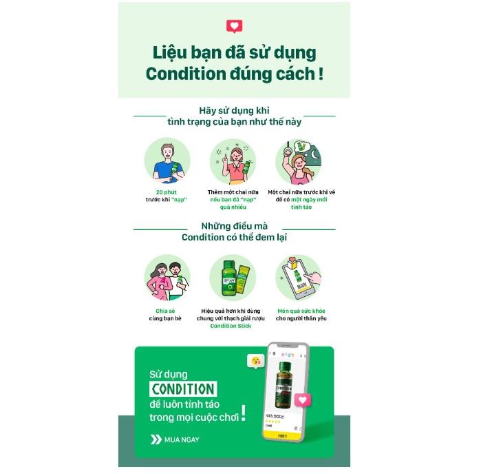 Nước uống giải rượu Condition