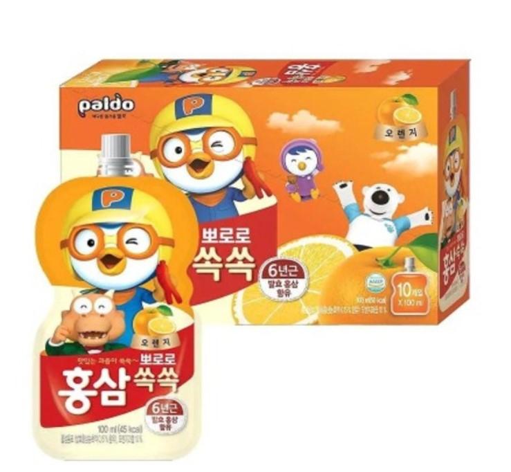 Nước uống hồng sâm Paldo Pororo