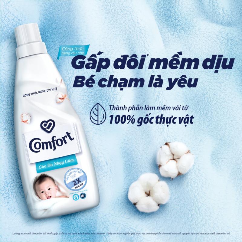 Nước xả vải Comfort cho da nhạy cảm