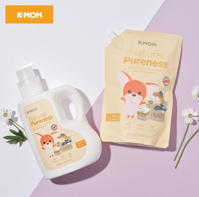 Nước xả vải hữu cơ K-Mom Hàn Quốc