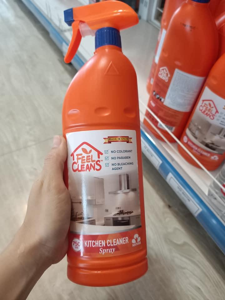 Nước lau xịt bếp FeelCleans