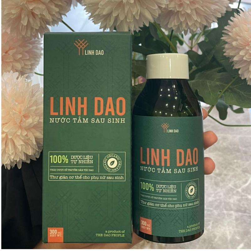 Nước xông tắm Linh Dao cho mẹ sau sinh