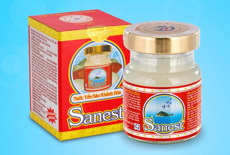 Nước yến Sanest không đường