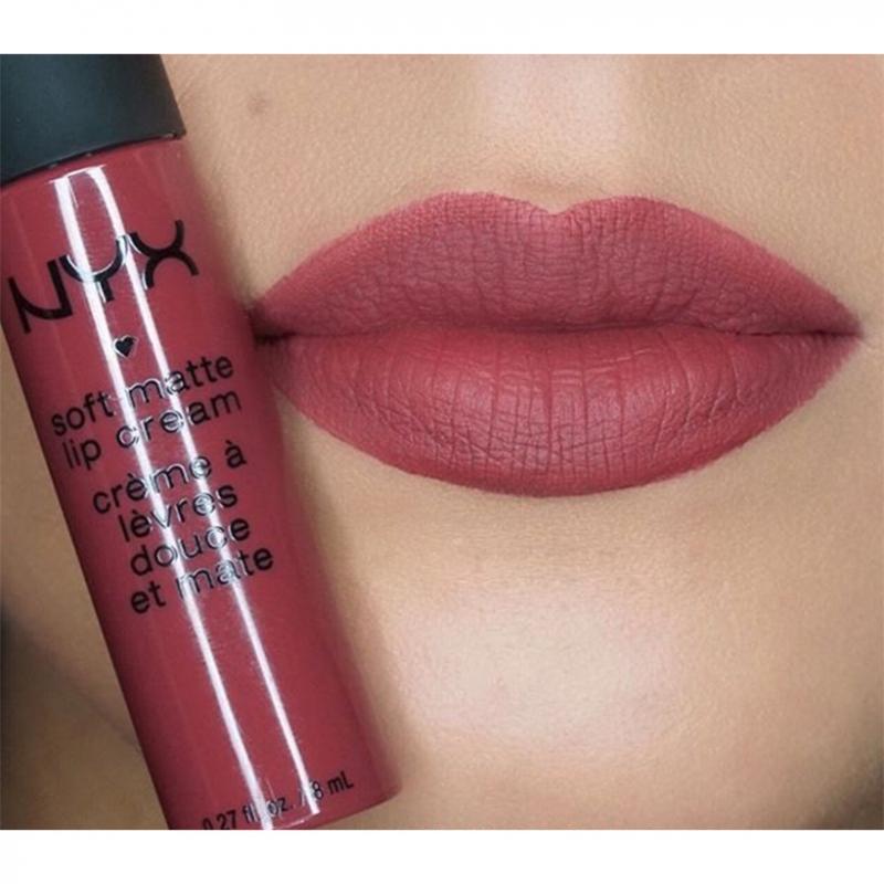 NYX Soft Matte Lip Creme.