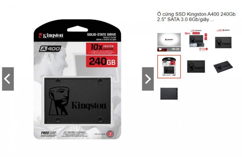 Ổ cứng SSD Kingston