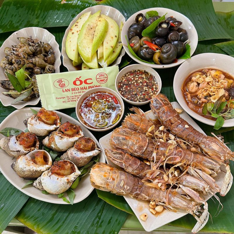 Ốc Lan Béo Hải Phòng