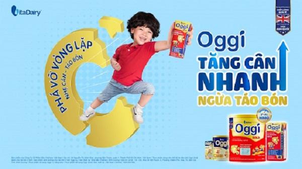 Oggi - Tăng cân nhanh, ngừa táo bón