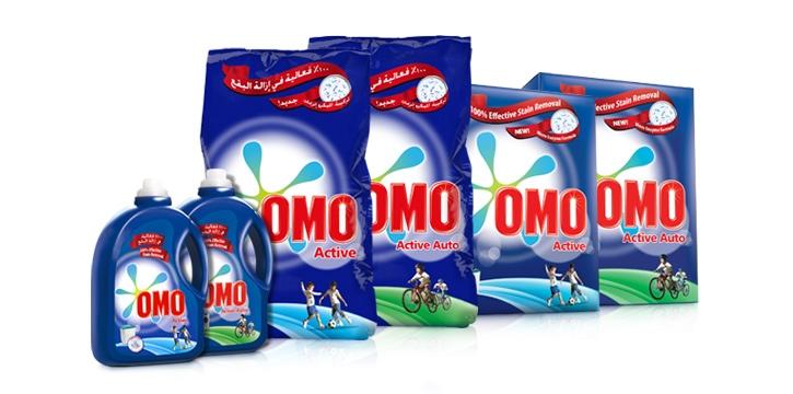 Bột giặt Omo sử dụng cho giặt máy