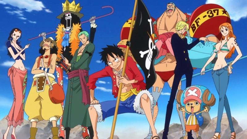 Để đạt được ước mơ, Luffy và băng hải tặc của mình đã băng qua đại dương