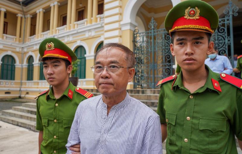 Ông Nguyễn Thành Tài trong phiên tòa năm 2020. (Ảnh: Zing News)