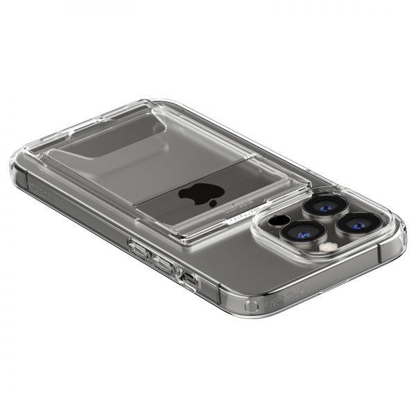 Ốp lưng iPhone Spigen Ultra Crystal Slot Dual Crystal Clear