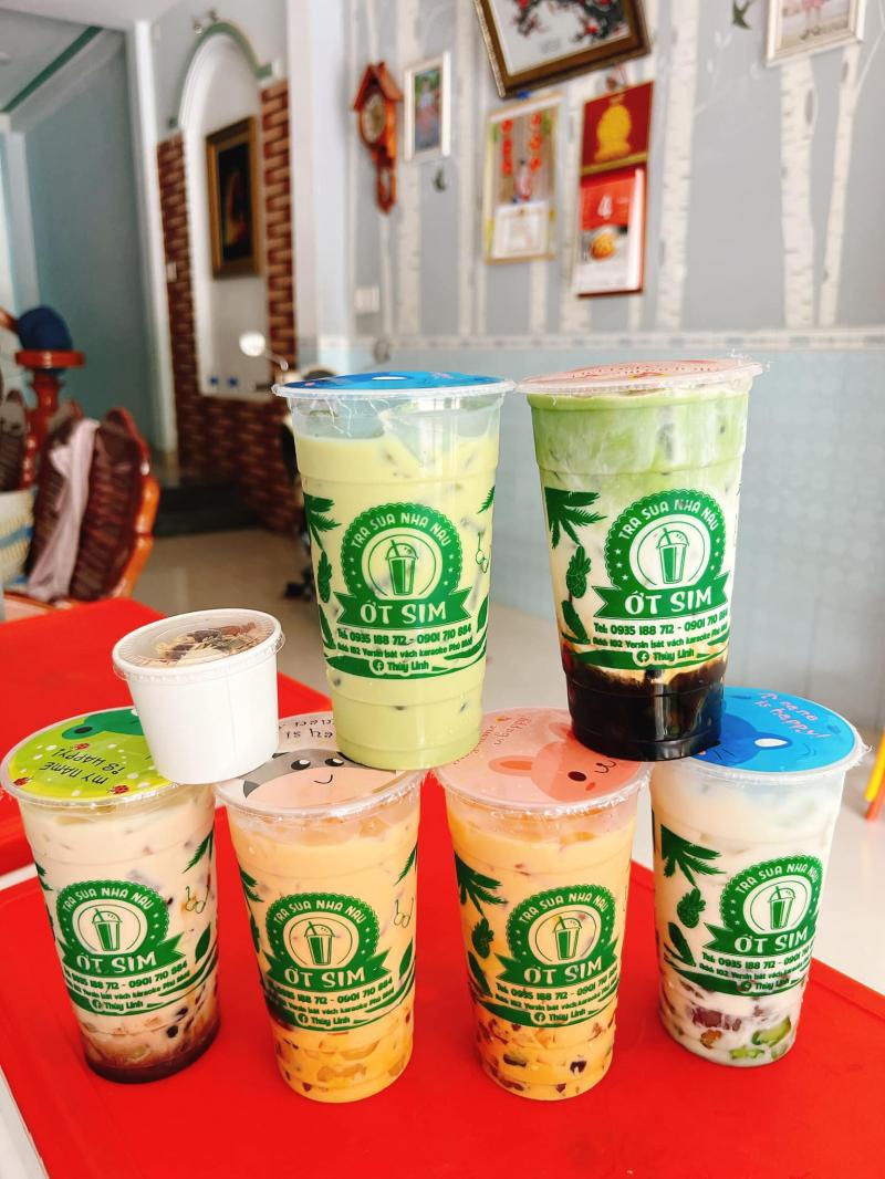 Ớt Sim Milk Tea