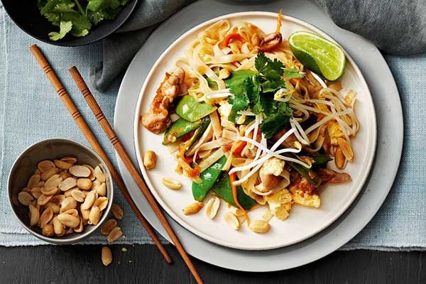 Pad Thái với sốt tương đậu