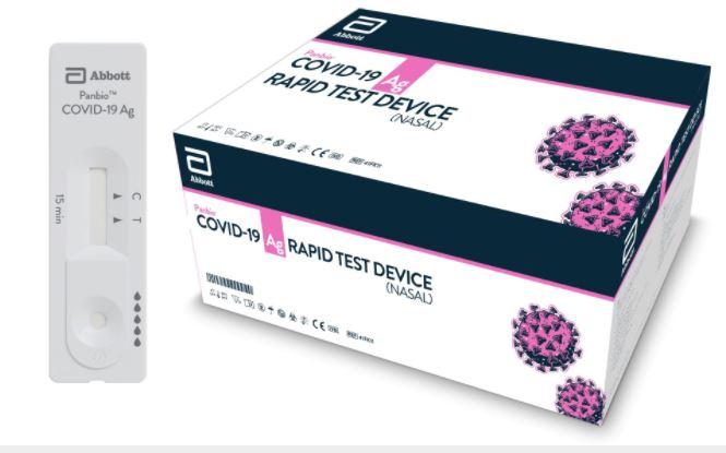 Panbio COVID -19 Ag Rapid Test Device (Nasal)