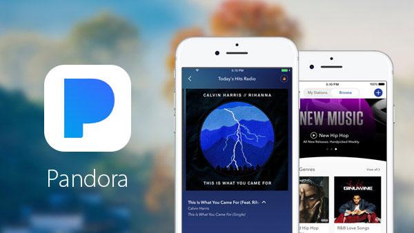 Ứng dụng nghe nhạc Pandora Music
