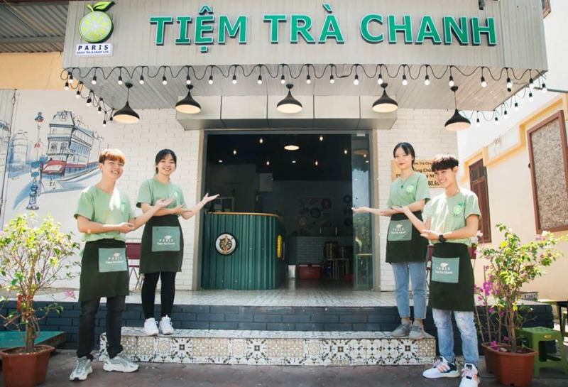 Tiệm trà chanh Paris