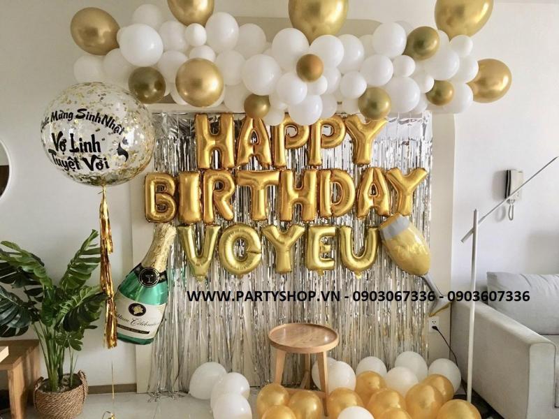 Bộ phụ kiện sinh nhật giá rẻ nhất tại Hà Nội