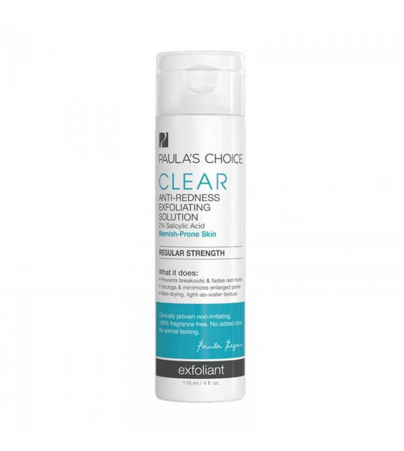 Paula’s Choice Clear Regular Strength Anti-Redness Exfoliating Solution