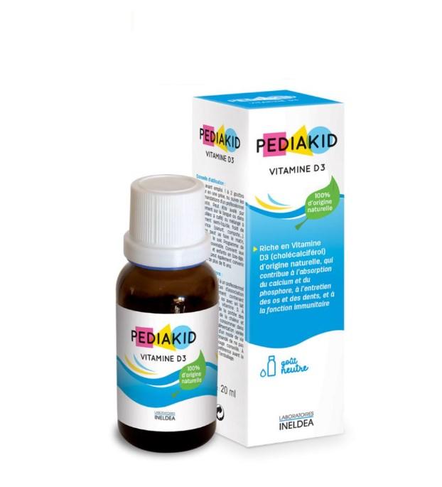 Pediakid Vitamin D3 - Bổ sung vitamin D3 cho hệ xương chắc khỏe