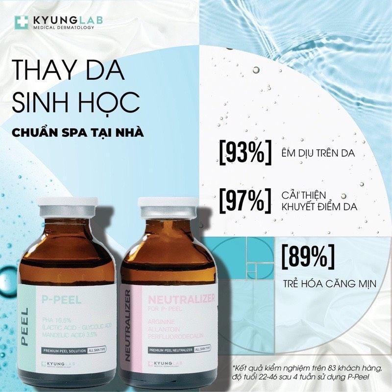 Peel da KyungLab P-Peel thay da sinh học tái tạo làn da