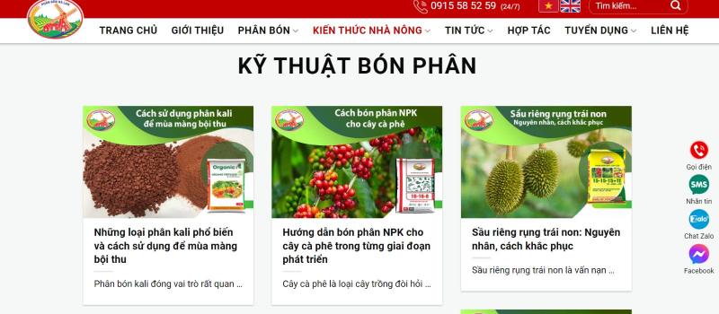 Kiến thức bón phân mà Phân bón Hà Lan chia sẻ