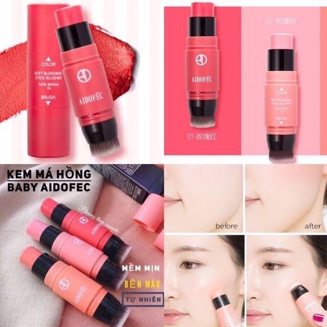 Highlight dạng thỏi kem Soft Blending Stick Blush