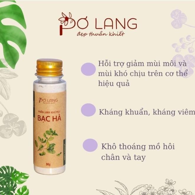 Phấn lạnh khử mùi Pơ Lang