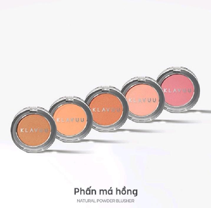 Phấn má hồng Klavuu Urban Pearlsation Natural Powder Bluser