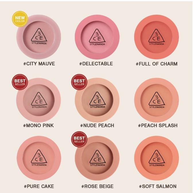 Phấn má hồng mịn lì 3CE Face Blush