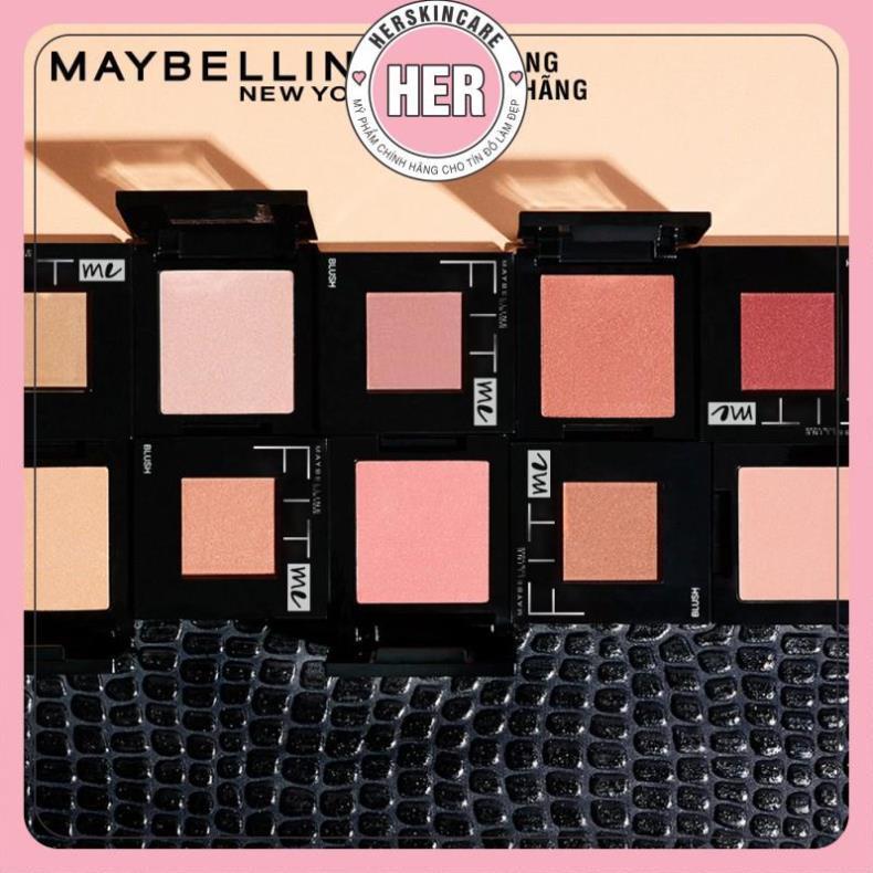 Phấn Má Hồng Mịn Nhẹ Tự Nhiên Giữ Màu Chuẩn Fit Me Blush Maybelline New York