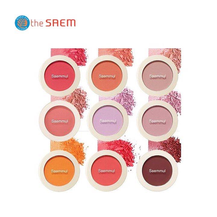 Phấn má hồng The Saem Saemmul Single Blusher