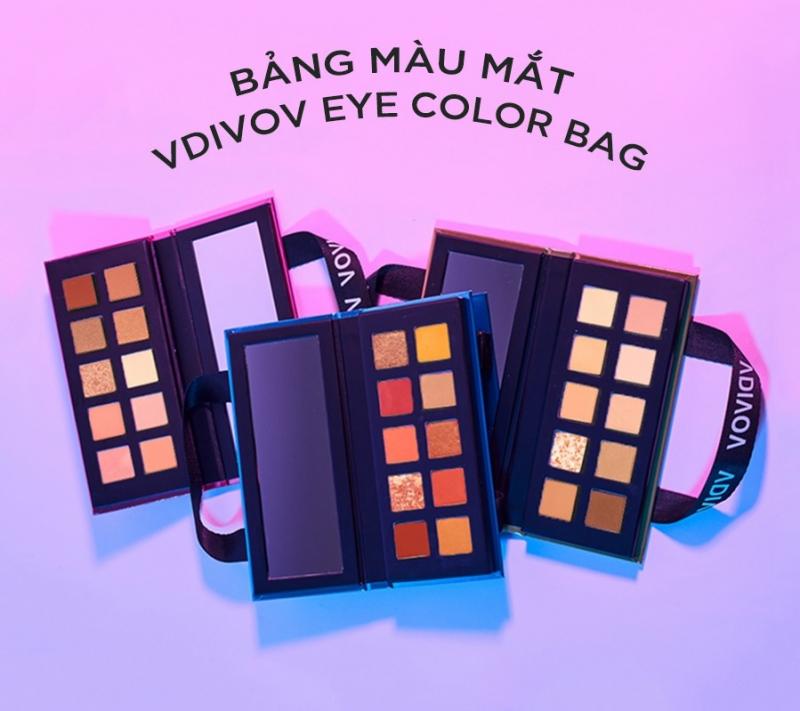 Phấn mắt 10 màu Essance VDIVOV Eye Color Bag