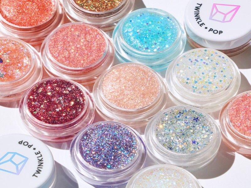 Phấn mắt Clio Twinkle Pop dạng thạch màu kim tuyến nhũ lấp lánh thời trang