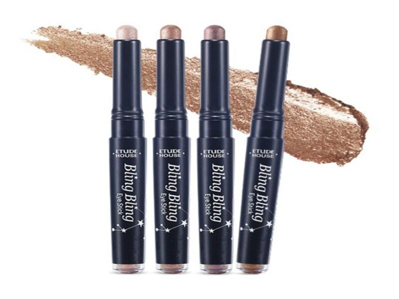 Phấn mắt ETUDE Bling Bling Eye Stick dạng thỏi siêu dễ dùng tông nhũ lấp lánh bền màu