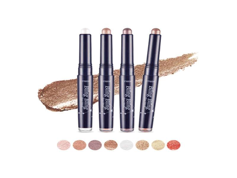 Phấn mắt ETUDE Bling Bling Eye Stick dạng thỏi siêu dễ dùng tông nhũ lấp lánh bền màu