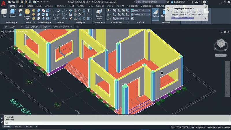 Máy tính sử dụng AutoCad