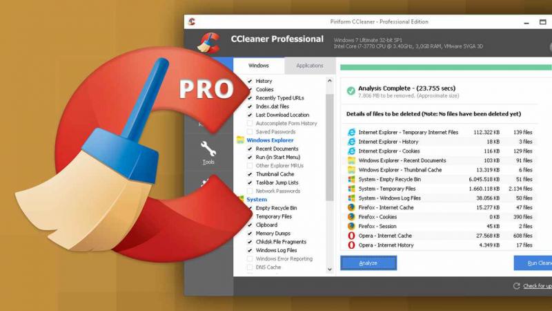 Phần mềm dọn rác - CCleaner