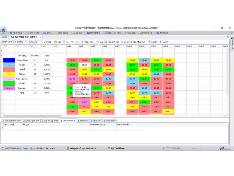 Phần mềm quản lý bất động sản Landsoft