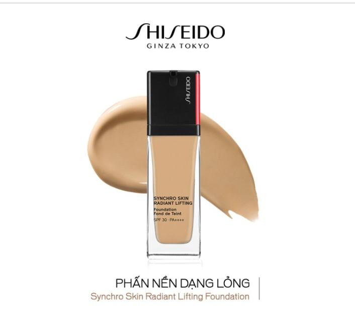 Phấn nền dạng lỏng Shiseido Synchro Skin Radiant Lifting Foundation