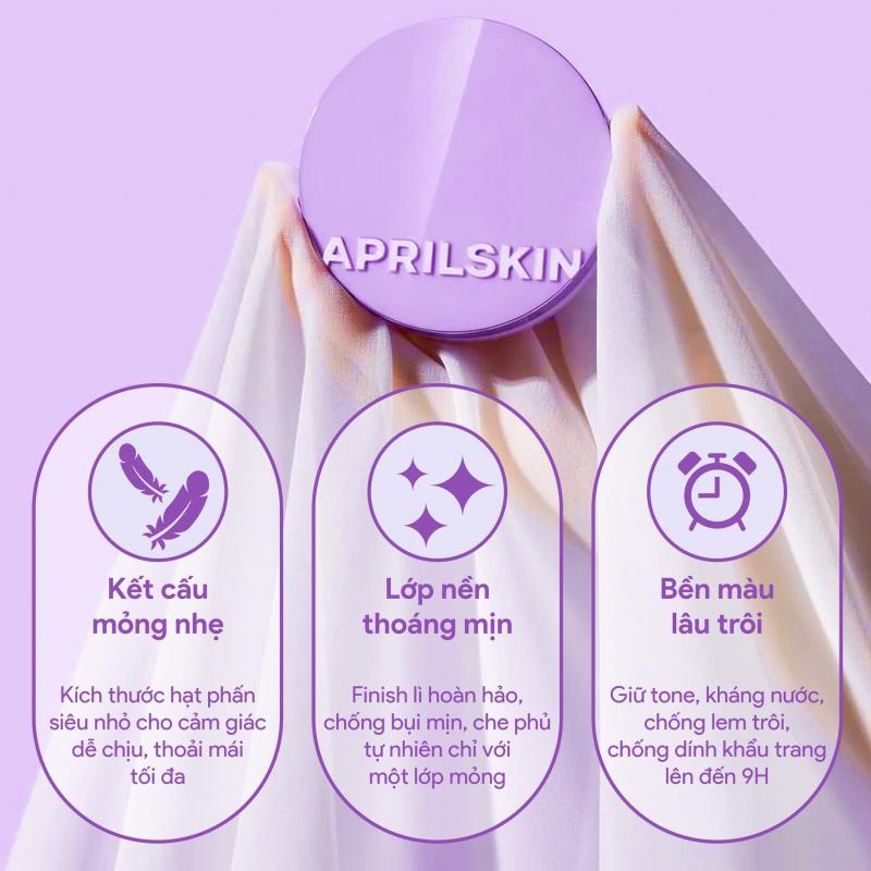 Phấn nước Aprilskin Ultra Slim Cushion 15g