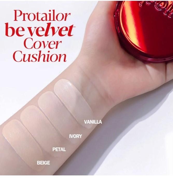 Phấn nước Espoir Pro Tailor Be Velvet Cushion SPF34 PA++