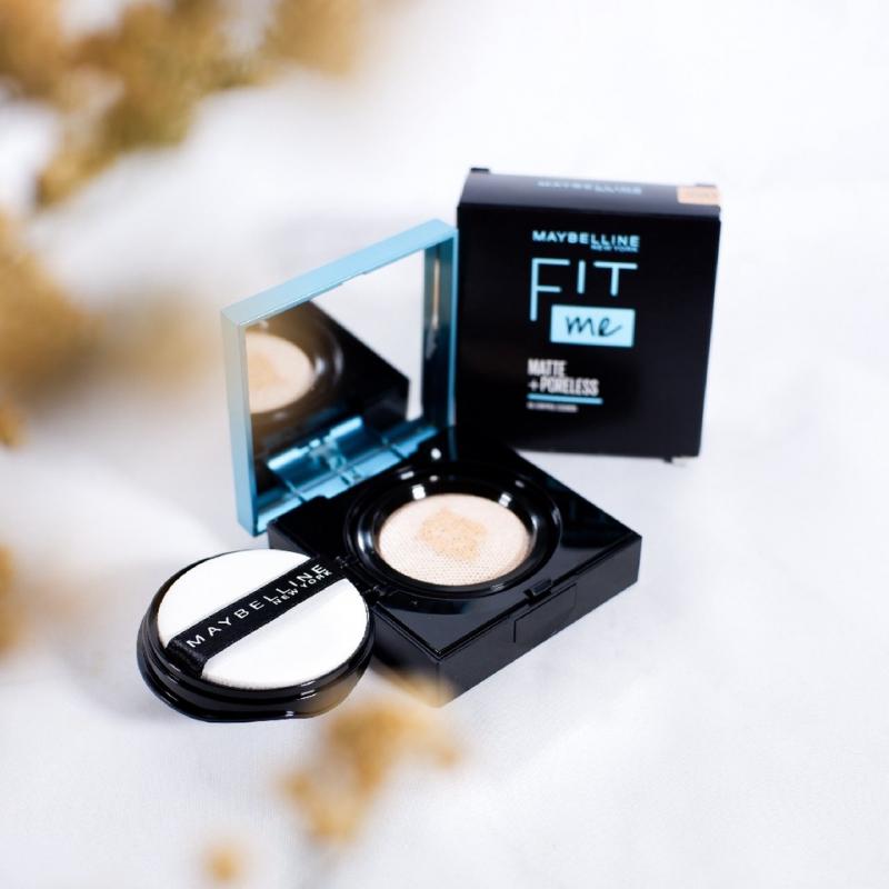 Phấn nước Fit Me Matte+Poreless Cushion Maybelline New York 14g