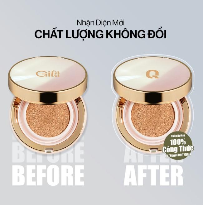 Phấn nước Glamrr Q Long Wear DD Cushion SPF50+/PA+++